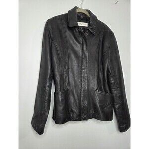 Jones New York Genuine Leather Women's Jacket, Size Small